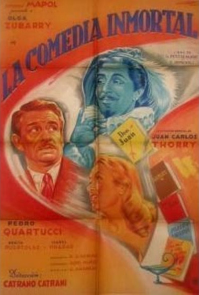 Póster de La comedia inmortal