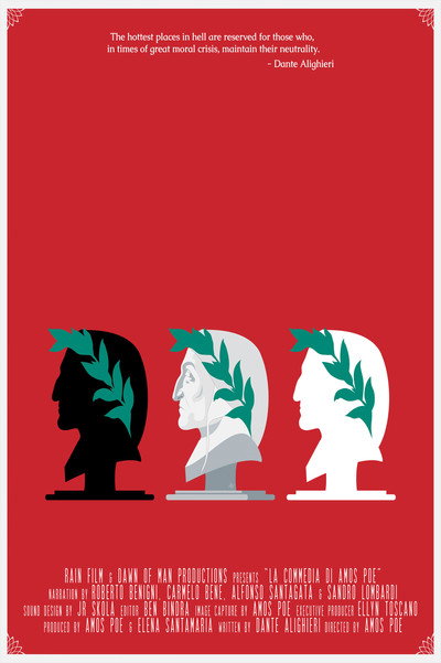 Póster de La commedia di Amos Poe