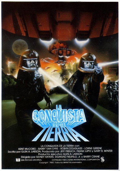 Póster de La conquista de la Tierra