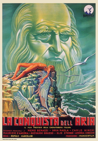 Póster de La conquista dell'aria