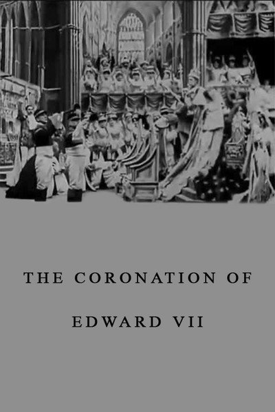 Póster de La coronación del Rey Eduardo VII