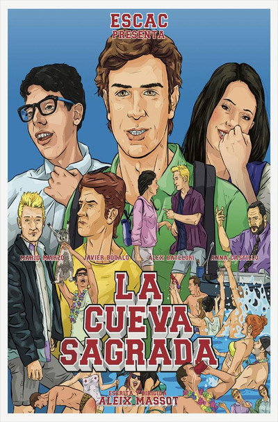 Póster de La cueva sagrada