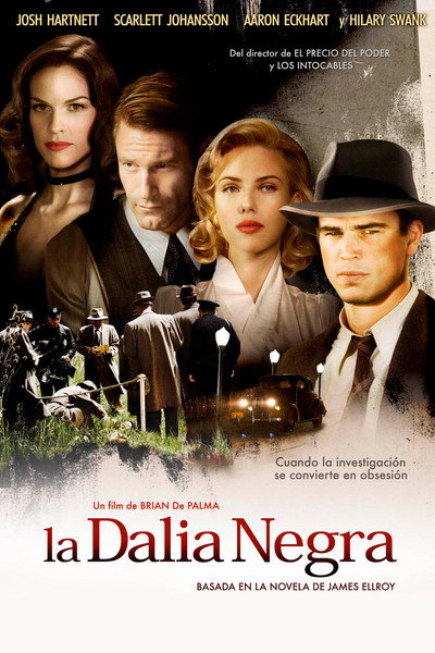 Póster de La dalia negra