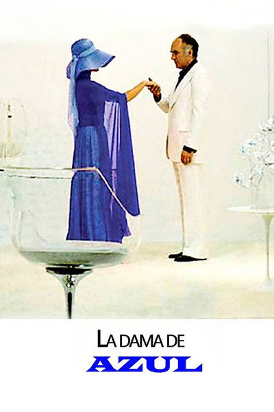 Póster de La dama de azul