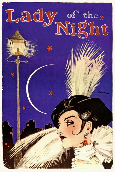 Póster de La dama de la noche