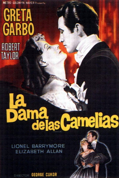 Póster de La dama de las Camelias