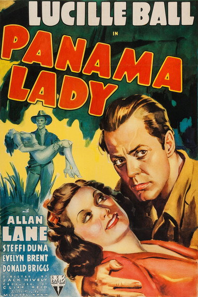 Póster de La dama de Panamá