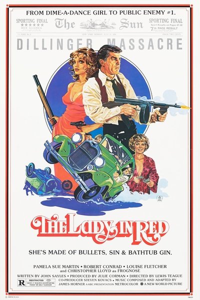 Póster de La dama de rojo