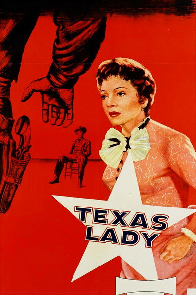 Póster de La dama de Texas