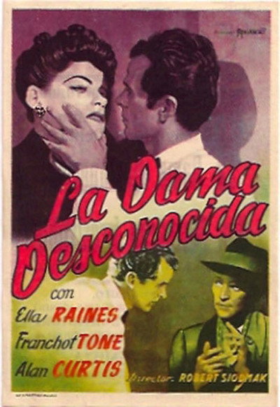 Póster de La dama fantasma