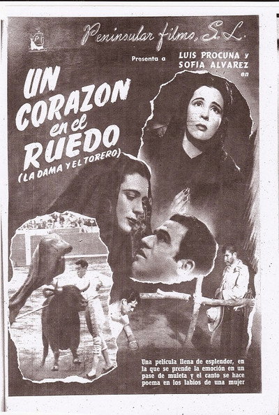 Póster de La dama torera
