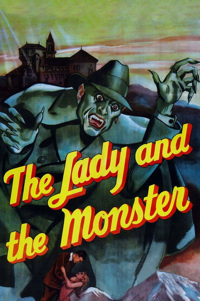 Póster de La dama y el monstruo