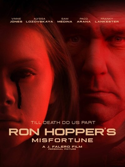 Póster de La desgracia de Ron Hopper