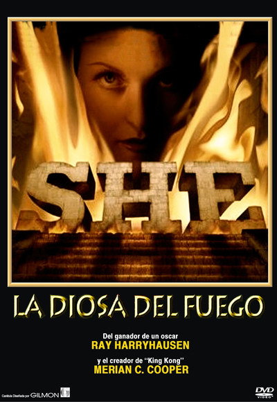 Póster de La diosa de fuego