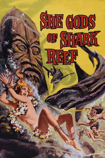 Póster de La diosa tiburón