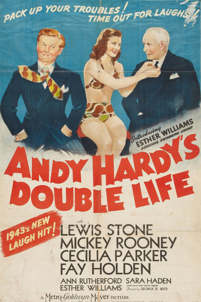 Póster de La doble vida de Andy Hardy