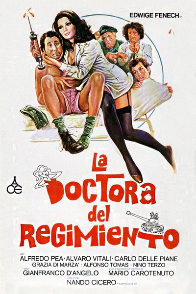 Póster de La doctora del regimiento