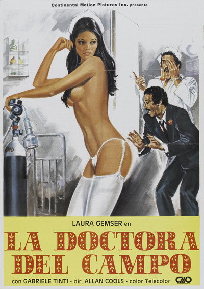 Póster de La doctora, el alcalde y su señora