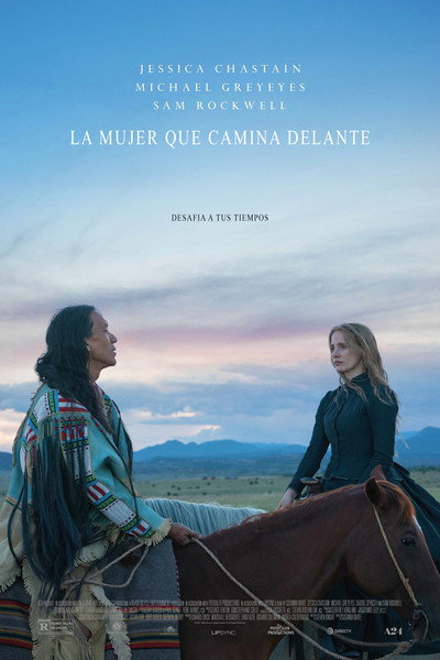 Póster de La dona que va davant