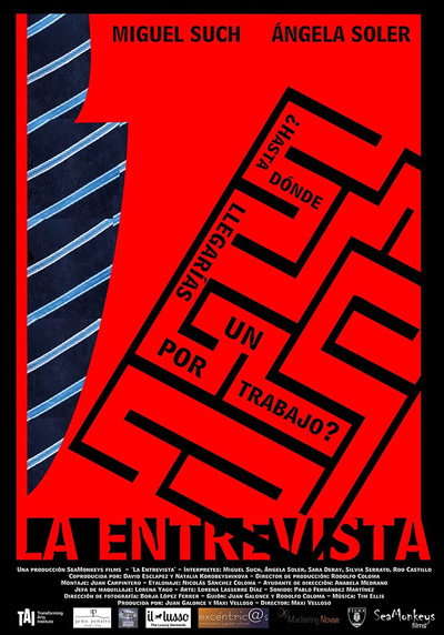 Póster de La entrevista