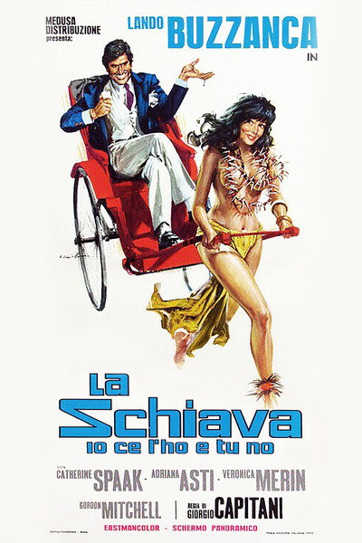 Póster de La esclava es para mí, no para tí