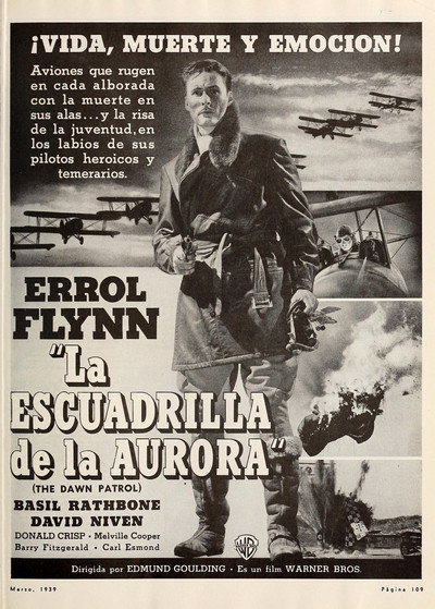 Póster de La escuadrilla de la aurora