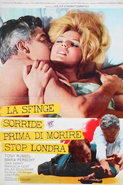 Póster de La esfinge sonríe antes de morir