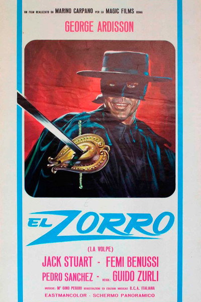 Póster de La espada del Zorro