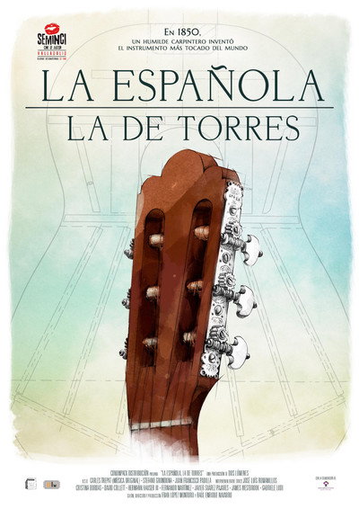 Póster de La española, la de Torres