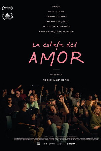 Póster de La estafa del amor