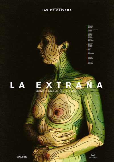 Póster de La extraña. Notas sobre el (auto) exilio