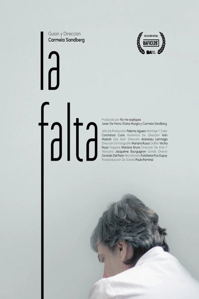 Póster de La falta