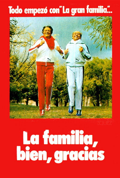 Póster de La familia, bien, gracias