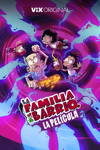 Póster de La Familia del Barrio: La Película