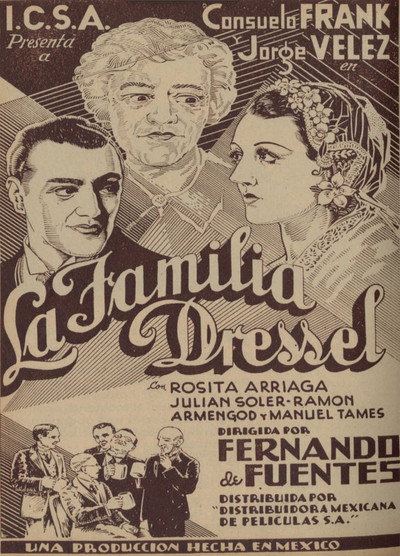 Póster de La familia Dressel
