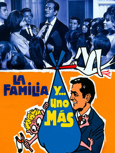 Póster de La familia y... uno más
