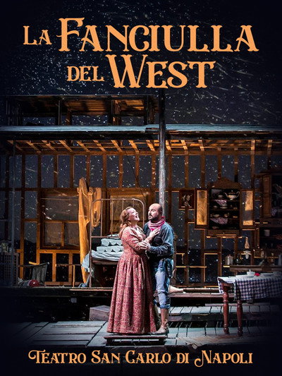 Póster de La fanciulla del West