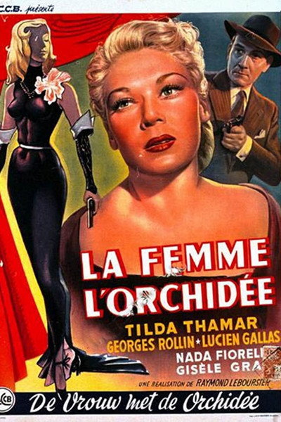 Póster de La femme à l'orchidée