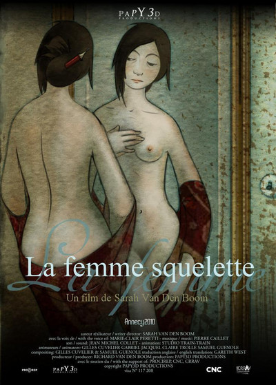 Póster de La femme-squelette