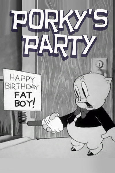 Póster de La fiesta de cumpleaños de Porky