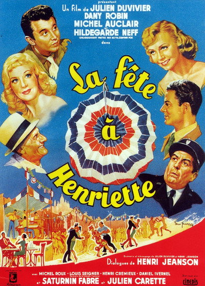 Póster de La fiesta de Henriette