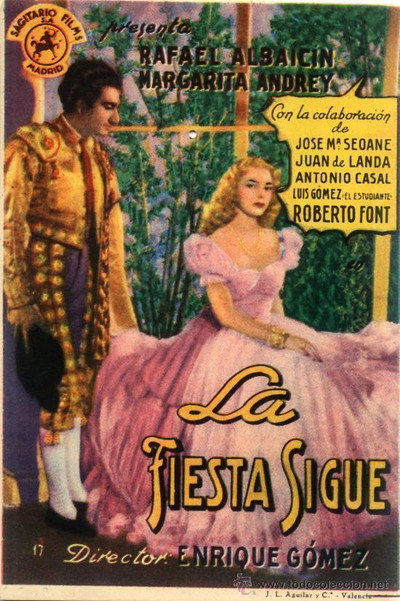 Póster de La fiesta sigue