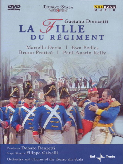 Póster de La figlia del reggimento