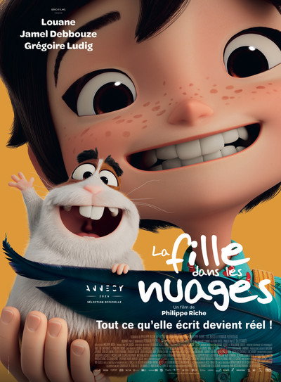 Póster de La fille dans les nuages