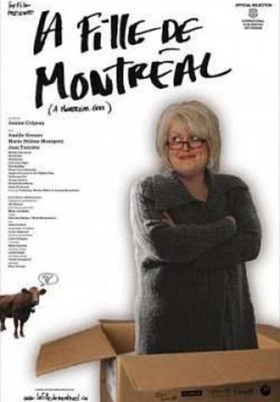 Póster de La fille de Montréal