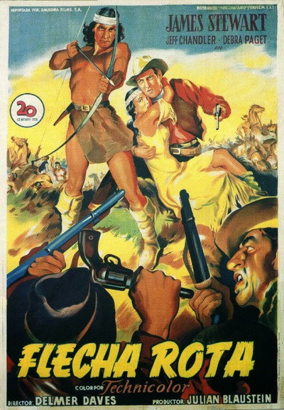Póster de La flecha rota