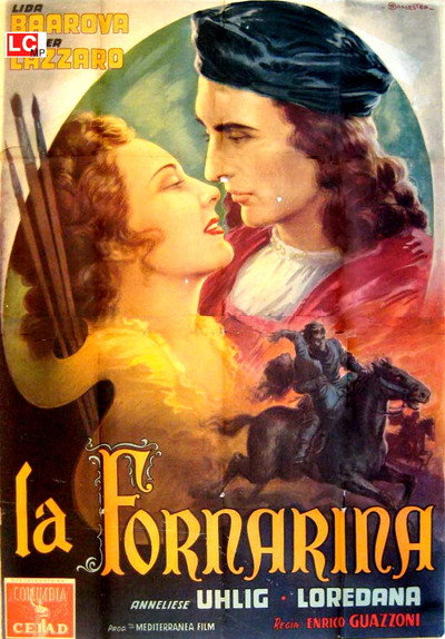 Póster de La fornarina