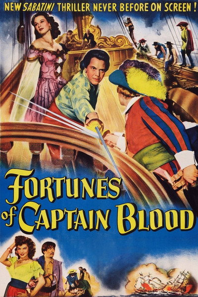 Póster de La fortuna del capitán Blood