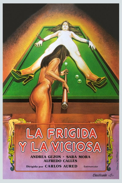 Póster de La frígida y la viciosa