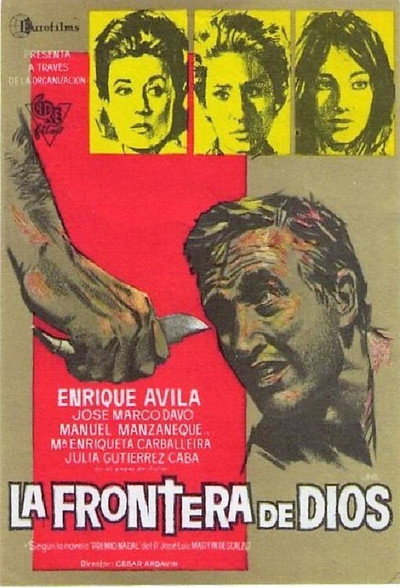 Póster de La frontera de Dios